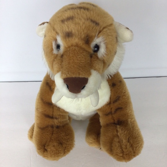 Build-A-Bear Other - Build a Bear RARE Sabertooth tiger stuffed animal